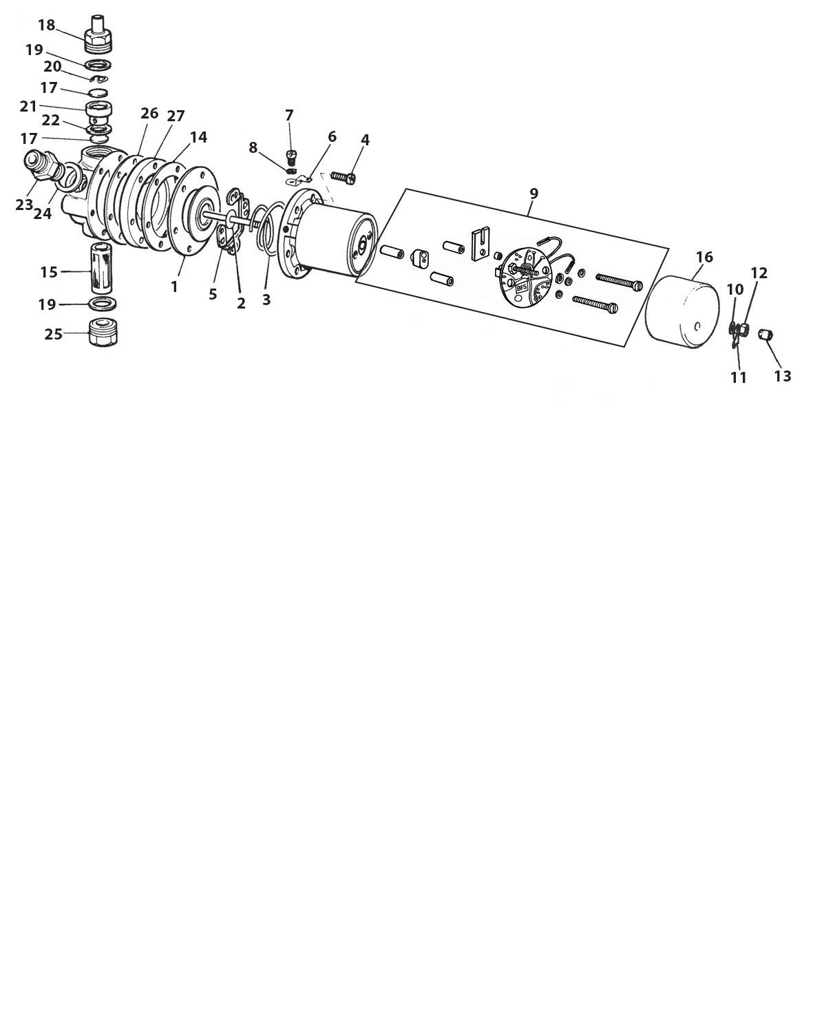 LP Fuel Pump Electronic - Negative Earth