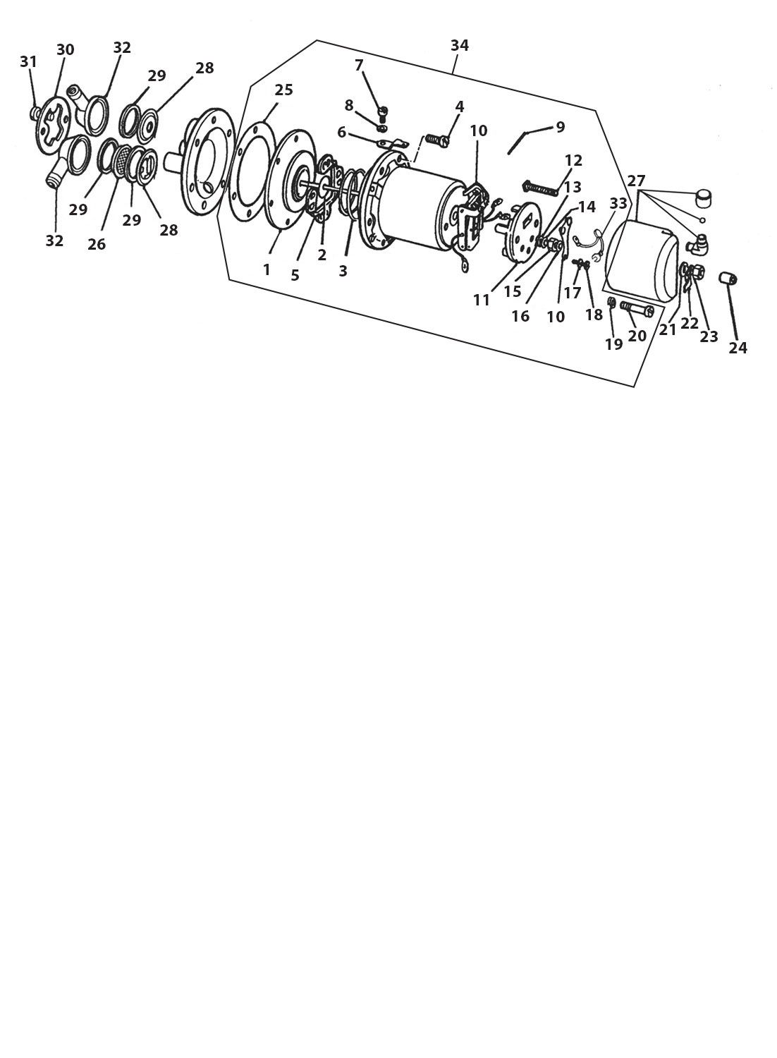 HP Electric Fuel Pump - Dual Polarity