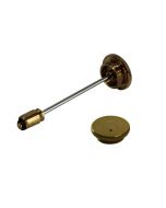 Round Brass Damper - AUC 8103OR Vented Cap