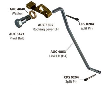 H4 Type Fast Idle Link Kit - Early Type