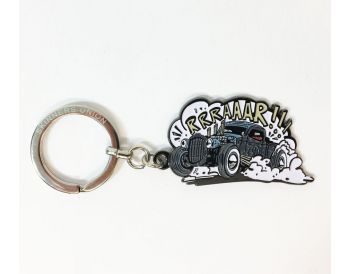 S.U Rat Rod Enamel Key Ring