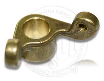 Brass Throttle Stop Left Hand - 1/4" Diameter