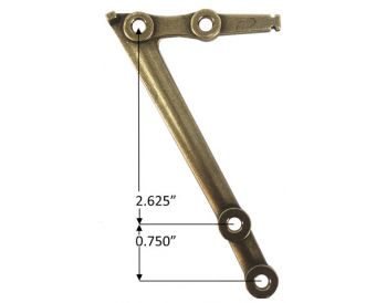 Brass Choke Lever - AUC 3097