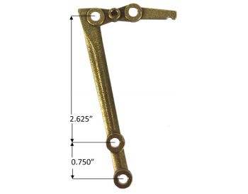 Brass Choke Lever - AUC 3234