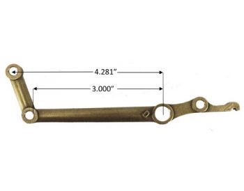 Brass Choke Lever - AUC 5092